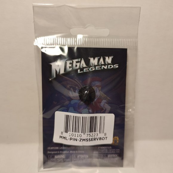 Mega Man Legends Serv Bot Official Capcom Pin - Picture 2 of 3